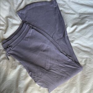 Aritzia Sunday Best Lavender Knit Pants